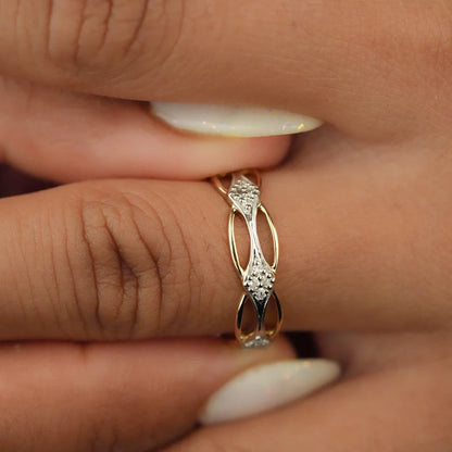 Minimalist Vintage Stackable Engagement Ring